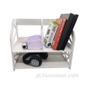 Organizadores de Mini Narrow Desk White Ladder